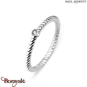 Bague North Star Acier/Pierre - Taille 52 PAUL HEWITT Collection North Star PH-