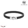 Bracelet Rebel & Rose Collection : Small Braided Anthracite Taille M RR-L0152-S-