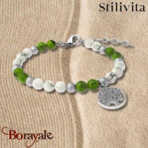 Bracelet Stilivita, Collection : Equilibre, vertus : discernement et équilibre
