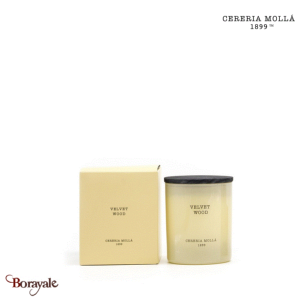 Bougie 230g Cereria Molla Bois velours