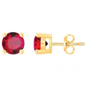 Boucles d'oreilles Gemstar Brand, collection : Plaqué OR Femme