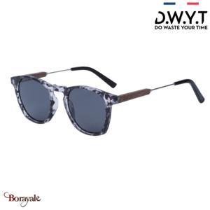 Lunette de soleil Bois de noyer, Collection: Jazz DWYT Tortoise blanc