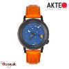 Montre AKTEO Immensité Astronomie 38 mm noire ronde UIm02