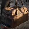 Sac de voyage - sport KASZER collection Nevada Trolley Marron naturel clair touc