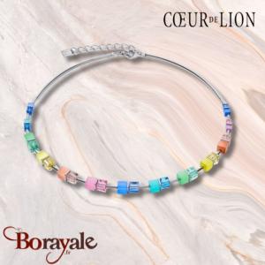 Nuance: 1522, Collier Géo cubes par Cœur de Lion