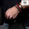 Bracelet Rebel & Rose Été chaud rouge - 8mm M, Homme RR-80083-S-M