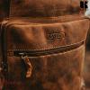 Sac à dos KASZER collection Nevada Marron naturel clair touché velours 20865-C6