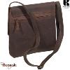Sac bandoulière KASZER collection Kansas marron naturel foncé 20136-C6