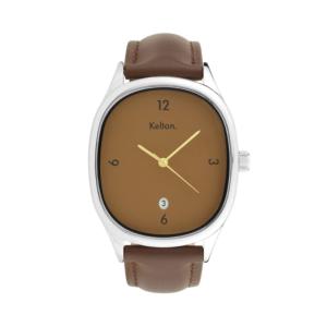 Montre KELTON Grande colorama double choco quartz Unisexe 9124932