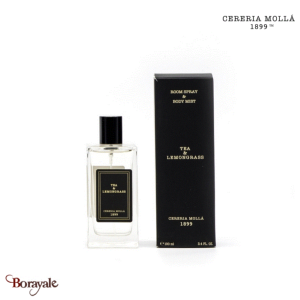 Brume d'ambiance et corporelle Cereria Molla Thé et Citronnelle 100 ml CM-1214