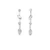 Boucles d'oreilles TI Sento Classic femme 7988ZI