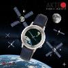 Montre AKTEO Immensité Satellite 38 mm argent ronde UIm03