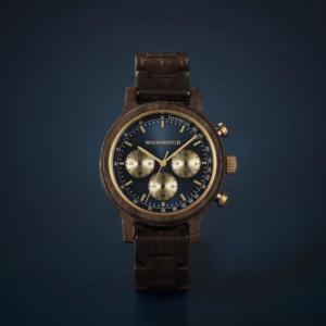 Montre WOODWATCH Classic Chrono Sailor Walnut Noyer WW-CLC-1WBG