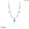 Collier Ania Haie Minéral Glow argent 925° plaqué rhodium de haute qualité N014-