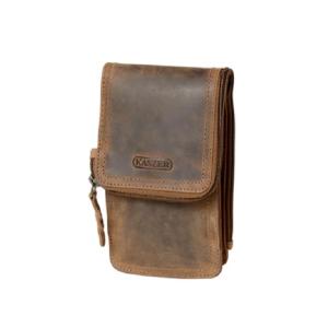 Pochette Ceinture KASZER collection Oregon Marron naturel 20700-C6