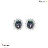 Boucles d'oreilles Thabora Arc en Ciel argent T014114