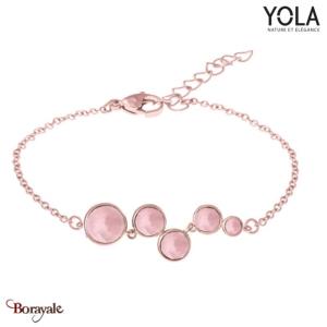 Bracelet Yola Nature Nature et élégance Acier plaqué IP rose IK-373