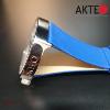 Montre AKTEO Art - Peinture 5 taches 48 mm argent ronde APe13