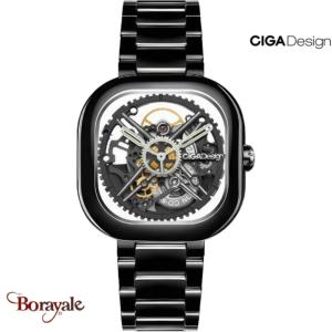 Montre Ciga Design Eastern Jade Black unisexe C012-BB01-W7B