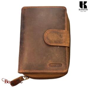 Porte monnaie KASZER collection Oregon Marron naturel 513502-MC6