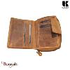 Porte monnaie KASZER collection Oregon Marron naturel 513804-MC6