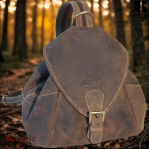 Sac à dos KASZER collection Wyoming brun naturel moyen 20609-C6