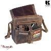 Besace Gibecière KASZER collection Wyoming brun naturel moyen 20603-C6