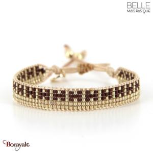 Bracelet Belle mais pas que, Rusty Gold, Perles de miyuki dorées à l'or fin