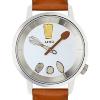 Montre AKTEO Profession Chef 38 mm argent ronde PGo06