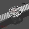 Montre Ciga Design Full Hollow silver Unisexe Z011-SISI-W13