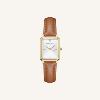 Montre Rosefield Octagon XS Cuir Camel Femme OWBLG-O85