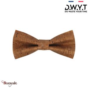 Nœud-papillon DWYT Le Raffine couleur Beige foncé DW-BT-0002