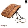 Porte monnaie - clés KASZER collection Oregon Marron naturel 500104-MC6