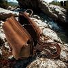 Sac bandoulière KASZER collection Kansas marron naturel foncé 20009-C6