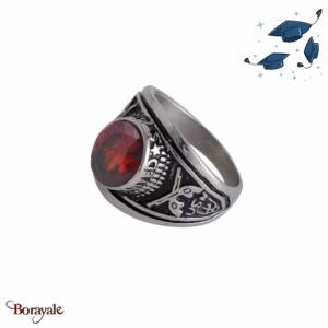 Bague Carbo Compagnie US Navy rouge acier DB1438-1-62