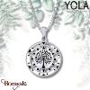 Collier Yola Nature Nacre Acier poli IP-490