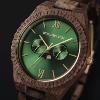 Montre WOODWATCH Grand Emerald Jungle Noyer WW-G-EG