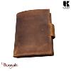 Porte cartes - monnaie KASZER collection Oregon Marron naturel 520802-MC6