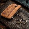Porte monnaie - clés KASZER collection Oregon Marron naturel 500104-MC6