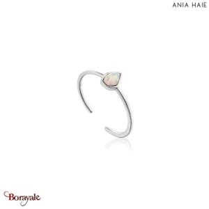 Bague Ania Haie Minéral Glow argent 925° plaqué rhodium de haute qualité R014-03