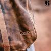Sac de voyage - sport KASZER collection Nevada Marron naturel clair touché velou