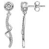 Boucles d'oreilles, Gemstar Brand Femme, collection argent 925