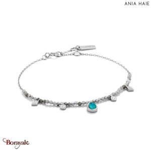 Bracelet Ania Haie Minéral Glow argent 925° plaqué rhodium de haute qualité B014