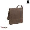 Besace Gibecière KASZER collection Nevada Marron naturel clair touché velours 20