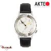 Montre AKTEO Art - Musique Diapason 38 mm argent ronde AMu05
