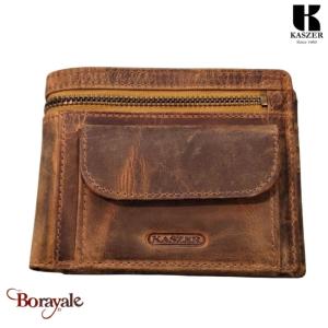 Portefeuille KASZER collection Oregon Marron naturel 512704-MC6
