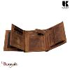 Portefeuille KASZER collection Oregon Marron naturel 513104-MC6