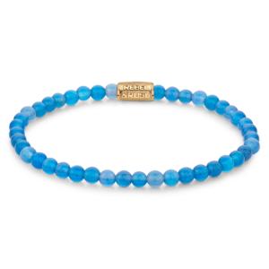 Bracelet Rebel & Rose Or bleu éclaircissant - 4 mm S, Femme RR-40105-G-S