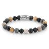 Bracelet Rebel & Rose Tempête d'Automne - 8mm M, Homme RR-80051-S-M