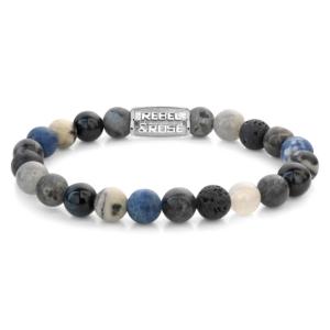 Bracelet Rebel & Rose Haute Montagne - 8 mm M, Homme RR-80114-S-M